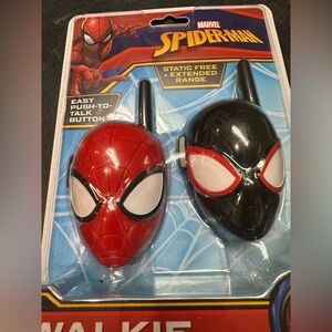 Marvel Spider-Man Red and Black Walkie Talkies